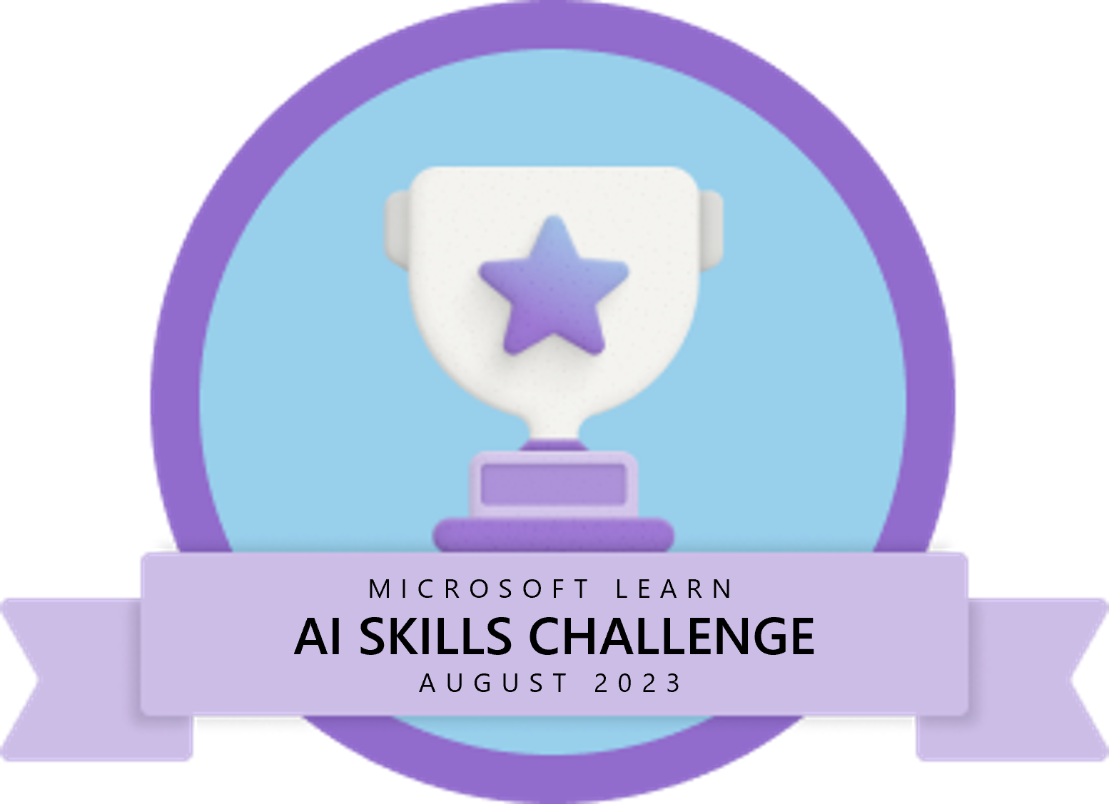 AI Skills Challenge - badge - EN-US